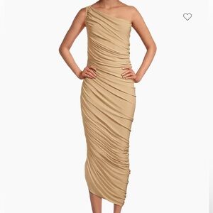 Norma kamali Diana dress - color blonde size M